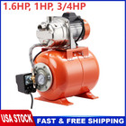 1 6hp 1hp 3 4hp Booster Water Jet Pump Shallow Well System With Pressure Tank