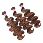 Unice Brazilian Highlight Blonde Body Wave Bundles Human Hair Weaves Extensions