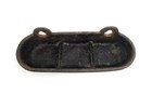 Antique 19th Century Victorian Cast Iron Church Pew Drip Tray