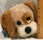 Vintage Applause  8001 Van Dyke 1983 Tan Brown Puppy Dog Plush Stuffed Animal 