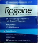 2 Men s Rogaine 3 Month Extra Strength 5  Minoxidil Hair Regrowth Treatment 2oz