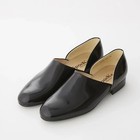 Haruta Spock Shoes 850 Leather 2e Men s Black Sizes Japan