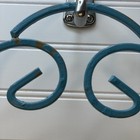 2-tier Metal Wall Hanging Teal Blue Green Plate Rack Holder Display Shelf 28 