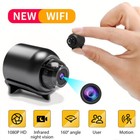 1-4 X Mini Camera With Wireless Wi Fi Audio And Video For Car And House Security