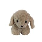 Vintage Applause Tan Puppy Dog Plush 7  Stuffed Animal Toy 1987 Korea