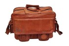 Messenger Laptop Bag Style Leather Satchel School Military Shoulder Bag New