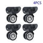 4pcs set Replacement Luggage Suitcase Wheels Swivel Dual Roller Swivel Wheel