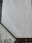  90 New Luxury White Waterford Linens Tablecloth Oblong 70   x144    12 To 16 Seats