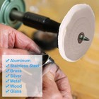 4 Oz  Buffing Polishing Compound Kit 3pcs Metal Polish Green White Red