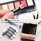 30pcs Disposable Eyeshadow Brush  Double Ended Sponge Eye Shadow Applicator
