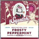 New   lot Of 6  Dr  Squatch Limited Edition Frosty Peppermint Soap - Zero Grit