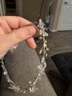 Bridal Wedding Crystal Rhinestone Vine Headpiece Hair Comb Silver