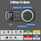 Safe  6 0 Cub Large Home Safe Box Fireproof Waterproof Bag With Adjustable Shelf