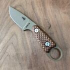 Dragonscale Scales Compatible With Esee Izula Knife Walnut