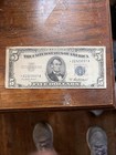 1953 Series A  5 Five Dollar Silver Certificate Blue Seal Star Note See Pics