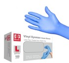 Basic 1000 Pcs Blue Synmax Vinyl Exam Gloves Latex-free   Power-free L-size