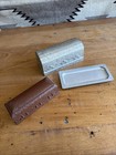 Antique Vtg Crawford Burial Vault Salesman Sample Casket Miniature Funeral Home