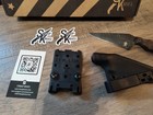 Stroup Knives Bravo 5 Fixed Knife 3 5  1095hc Steel Full Tang Blade Rosewood 