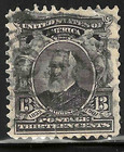 Sc  308    309 Cancelled 13   15 Cent Regular 1901-03 Us 60a41