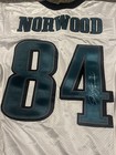 Jordan Norwood 2009 Game Worn Eagles Nfl Debut Jersey Meigray Penn State Broncos