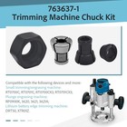 763637-1 Collet Replace Fits Makita Trim Router Accessories 1 4  6 35mm Rp0900 D