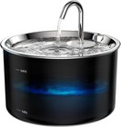 Cat Water Fountain Stainless Steel Lid  3l 101oz Pet Water Fountain  Dog Wate   