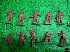 Ww2 Lot 9  Plastic Vintage 1 32 Rare        