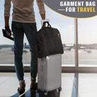 Heavy Duty Waterproof Hanging Garment Bag For Travel Foldable Carry On Suit Bag
