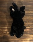 Fao Schwarz Black Panther Adopt A Pet Amber Eyes Plush Stuffed Wild Animal 17   