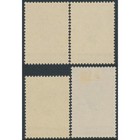 India - 1948 1  a To 10rp Mahatma Gandhi Set  Mh     Sg   305-308   Scott   203-206