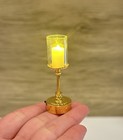 Dollhouse Miniature Table Lamp Dollhouse Light Decor 
