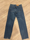 Vtg 1984 Levi s 501 Button-fly Jean  Blue  Raw Hem   Tag Size 28x34  see Photos 