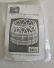 New Scout Crafts Large Round Basket Kit 5 x5 x5  Wicker Weaving  17197