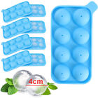 Large Round Silicone Ice Cube Ball Maker Tray Sphere Molds Bar Whiskey Cocktails