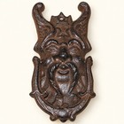 Cast Iron Gargoyle Griffin Door Knocker Gothic Antique Style Brown 7    Entry