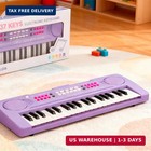 Keyboard Piano For Kids  Bigfun 37 Keys Toddler Piano Multifunction Music Educat