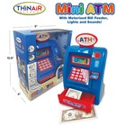 Preschool Atm Machine Savings Piggy Bank  Light And Sound  For Young Kids