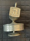Dreidel Metal Music Box  Happy Chanukah  Judaica  Plays Oh Dreidel