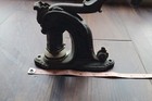 Antique Edwardian Cast Iron Figural Sea Monster Head Lever Press Seal Stamp