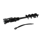 New 200mm Diameter Auger Drill For 1ton-1 5ton Mini Excavator Small Digger