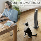 Lasko Oscillating 32  Ceramic Tower Space Heater 1500w Remote Control 8hr-timer