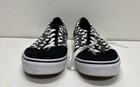 Vans Ward Low Top Black White Checkerboard Sneakers Us Youth Size 7 0