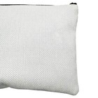 10 Pack 6 3in X 9in White Linen Fabric Handbag Sublimation Blanks Cosmetic Bags