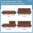 Futon Sofa Bed  Memory Foam Foldable Couch Convertible Loveseat Sleeper Daybe   