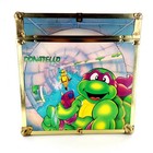 Vintage Teenage Mutant Ninja Turtles Wooden Toy Chest Trunk Storage Box Crate
