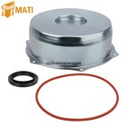 Rear Brake Drum Cover Kit For Yamaha 250 350 400 Big Bear Bruin Grizzly Kodiak