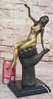 Hand Made Bronze Sculpture By Juno Art Handcrafted Marble Decorative Statue Sale