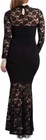 Mermaid Lace Maxi Long Sleeves Maxi Cocktail Wedding Prom Evening Dress Gown