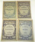 Grand Opera Libretto Oliver Ditson Aida La Traviata Forza Del Destino Parsifal