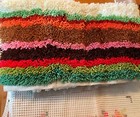 Home Sweet Home Latch Hook Rug Canvas Kit Rainbow Creations Oregon